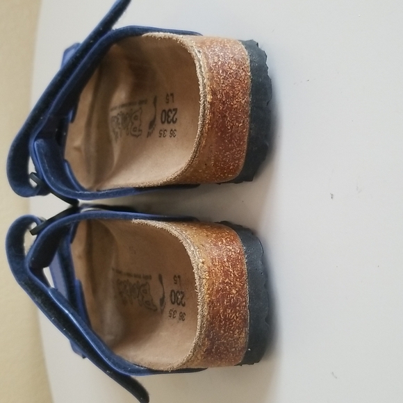 Birkenstock Birki's Blue Patent. size 5. - Picture 5 of 7